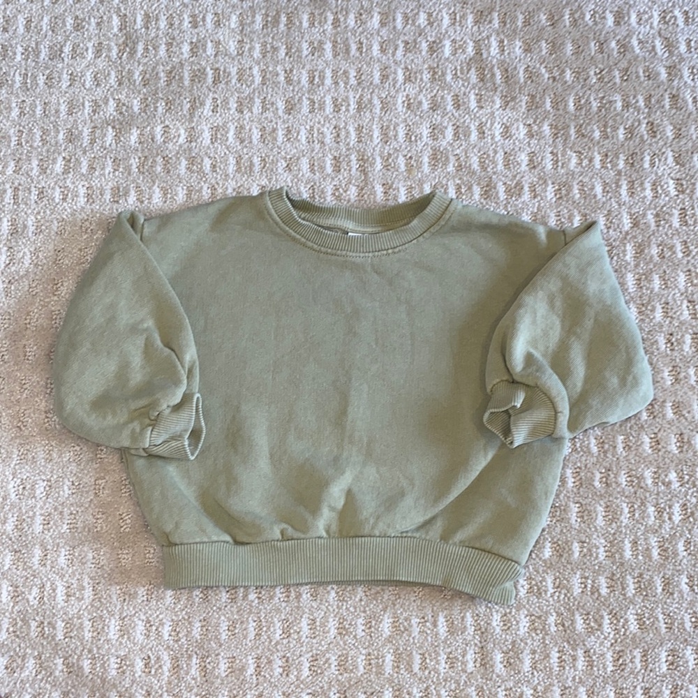 Zara Kids Green Sweater